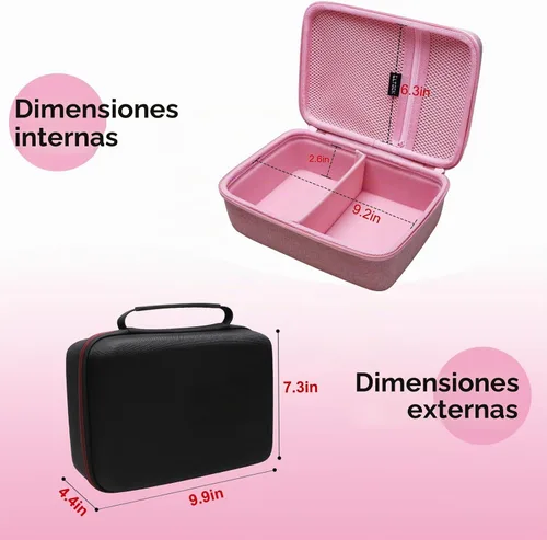 Vista 3 de LTGEM - Bolsa de transporte para extractores de leche compatible con 2 piezas Momcozy S12 Pro / S12Pro / S9 / M5 / All Momcozy portátil extractor