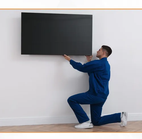 Vista 4 de NS-58F301NA22 - Soporte de pared para TV Insignia - 58 pulgadas clase F30 Series LED 4K UHD Smart Fire TV - Perfil bajo 1.7 pulgadas desde la pared