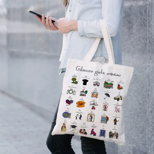 Vista 3 de Tuilia Funny Gift for Women Tote Bag