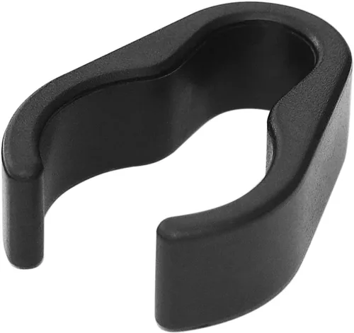 Vista 4 de Clips para cable para soporte de micrófono, abrazaderas de plástico para poste de pluma, 32 unidades 3 tamaños surtidos, incluye bridas