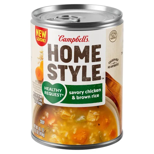 Vista 12 de Campbell's Homestyle Sopa de fideos con pollo, lata de 16.1 onzas