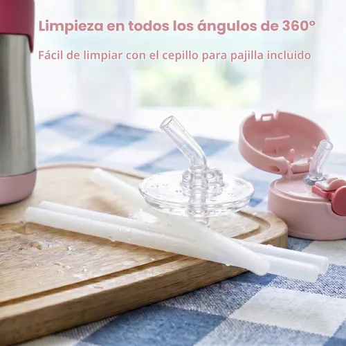 Vista 7 de Greant 2 popotes de repuesto compatibles con botellas THERMOS FOOGO de 10 onzas (modelo BS535), piezas de repuesto sin BPA compatibles con FOOGO