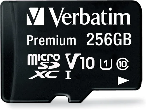 Vista 16 de Verbatim 8GB Tarjeta de Memoria Premium microSDHC con Adaptador UHS-I V10 Clase 10 Soporta Full HD (1080p) Velocidad U1 Calificada Hasta 80MB/s