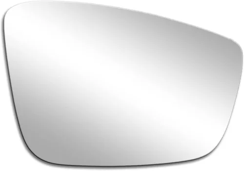 Vista 8 de BOOLEE Espejo retrovisor lateral de cristal - Reemplazo para lado del conductor izquierdo para Volkswagen Beetle 2012-2019, Jetta 2011-2018, Passat