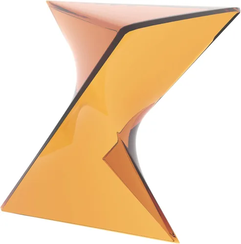 Vista 34 de LeisureMod Randolph - Mesa auxiliar apilable de 15.75 pulgadas, resistente a la intemperie, versátil mesa auxiliar triangular de plástico para sala