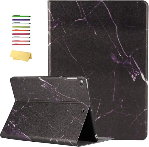 Vista 27 de Funda para iPad de 6ª/5ª generación de 9.7 pulgadas 2018/2017, para iPad Air 2/Air 1 con soporte, soporte para lápices, bolsillo