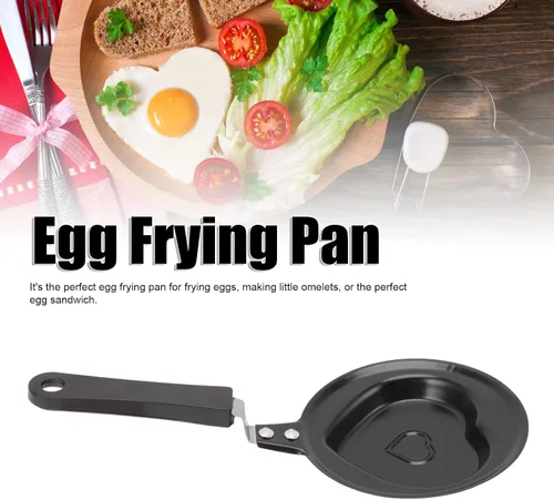 Vista 3 de plplaaoo Mini bandeja para huevos, sartén de huevos, sartén antiadherente para huevos, sartén antiadherente innovadora coreana para desayuno
