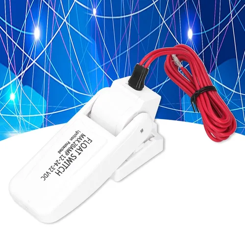 Vista 3 de ANGGREK Interruptor automático de bomba de sentina, interruptor Bailer CC 12 V, 24 V, 32 V, 10 millones de ciclos, base extraíble, sello ultrasónico