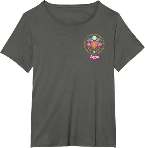 Vista 16 de Barbie The Movie - Camiseta Flamingo Crest Negro