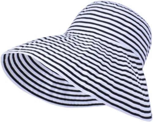 Vista 12 de Sombrero de visera para el sol para mujer, de ala ancha, UPF 50+, protección UV, enrollable, sombrero de pesca Beige