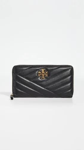 Vista 2 de Tory Burch Kira Chevron - Cartera Continental con cremallera para mujer