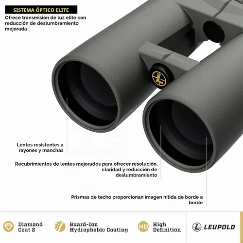 Vista 2 de Leupold BX-4 Pro Guide HD binoculares, 12x50mm Gen 2 (184763)