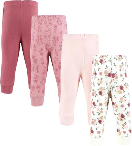 Vista 14 de Hudson Baby - Pantalones y leggings unisex de algodón para bebé 2-Rosa Negro