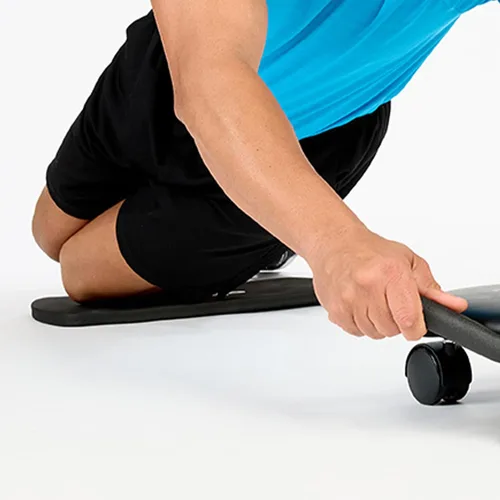Vista 5 de AB Dolly Plus Core Abdominal Training Stimulator System Portable Home Gym Ab Muscle Workout Equipment Trainer Machine for All Fitness Levels