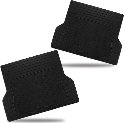 Vista 9 de ZONETECH Alfombrilla Protectora de Goma para Todo Clima con Patrón Semi para Maletero de Carga - Alfombrilla de Piso de Maletero de Carga de Calidad
