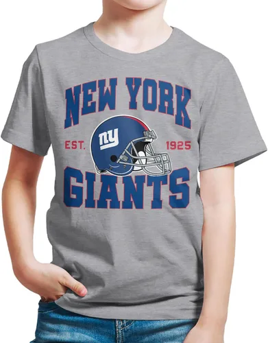 Vista 29 de Junk Food Clothing x NFL - Casco de equipo - Camiseta de manga corta para niños y niñas con licencia oficial de la NFL