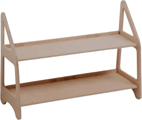 Vista 10 de Estante abierto de madera para niños, muebles Montessori, almacenamiento de juguetes, sala de juegos, guardería, regalo, decoración de habitación