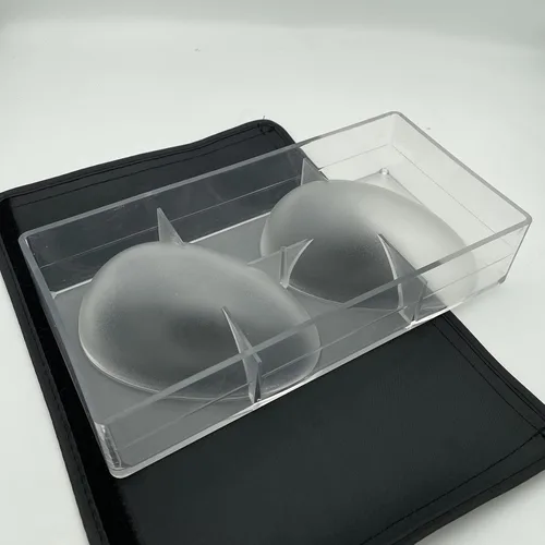 Vista 3 de Molde de policarbonato para huevos de Pascua, forma de huevo de avestruz, molde de caramelo, 5.5 in de largo