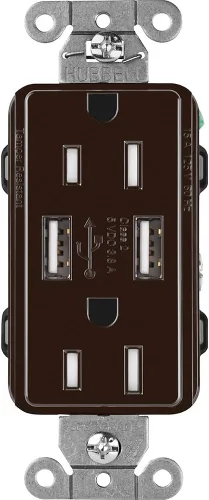 Vista 5 de Lutron Claro - Toma dúplex USB de 15 amperios CAR-15-UBTR-BL Negro