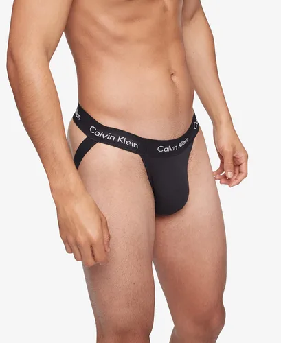 Vista 2 de Calvin Klein Paquete de 3 correas elásticas de algodón para hombre