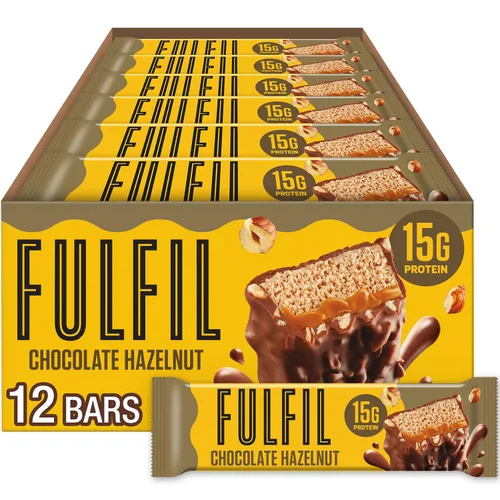 Vista 16 de FULFIL Paquete variado de barras de proteínas, 0.71 oz de proteína, 12