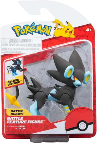 Vista 3 de Pokémon Cuenta con figura de batalla Decidueye de 4.5 pulgadas con lanzador de flechas