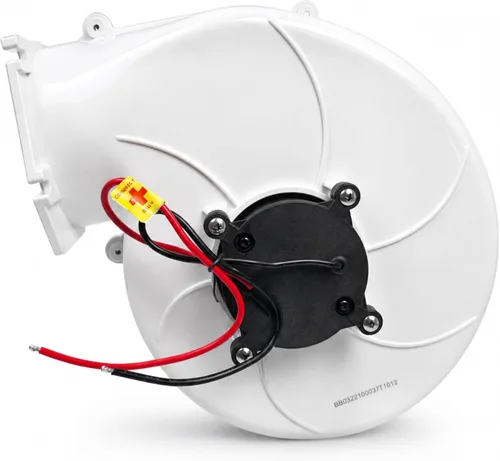 Vista 5 de SEAFLO Ventilador de soplador de alto flujo, 320 CFM 12 voltios, montaje en brida, protección contra encendido, plástico ABS blanco