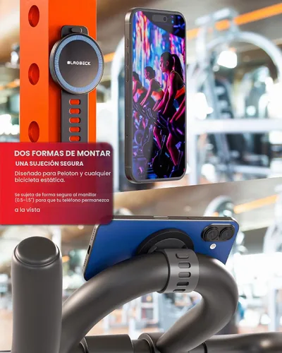 Vista 3 de Soporte magnético de teléfono para bicicleta MagSafe, soporte