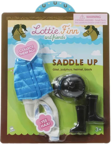 Vista 3 de Conjunto de ropa para muñecas de Lottie Saddle Up El mejor regalo divertido para empoderar a niños a partir de 3 años