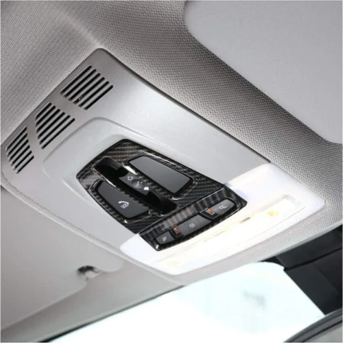 Vista 4 de YIWANG Cubierta de luz de lectura delantera para interior de automóvil ABS para BMW 1 2 3 4 Series F20 F21 F45 F46 F30 GT F34 para BMW X1 F48 X5 F15