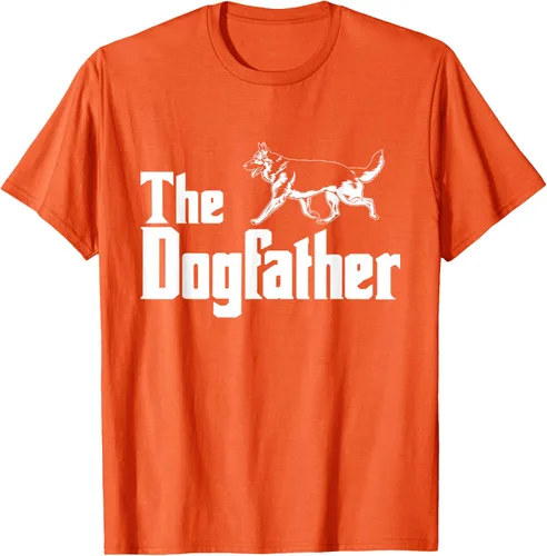 Vista 51 de The Dogfather Pastor Alemán - Camiseta de regalo divertida, Negro, S