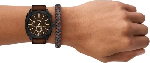 Vista 4 de Fossil Reloj cronógrafo de acero inoxidable para hombre