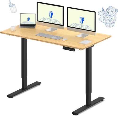 Vista 62 de FLEXISPOT Escritorio eléctrico de pie E3 con motor doble, 48 x 24