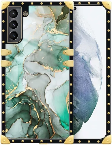 Vista 177 de Funda compatible con Samsung Galaxy S10 4G, TPU suave de lujo y parte trasera de policarbonato duro para niñas y mujeres, funda protectora a prueba