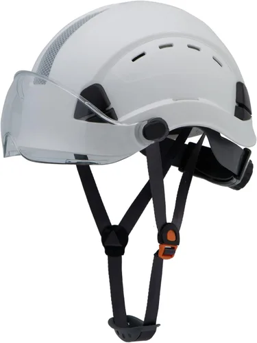 Vista 8 de Casco duro OSHA con visera ANSI Z89.1 aprobado ventilado casco de seguridad Cascos De Construcción
