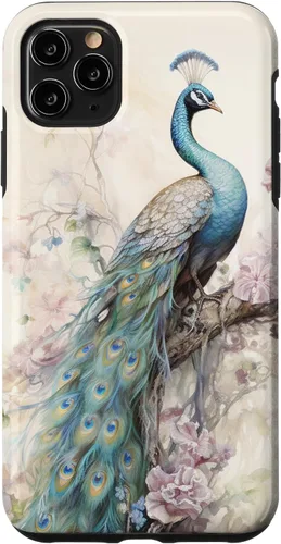 Vista 13 de Peacock Cute Bird Nature Garden Case for iPhone 17