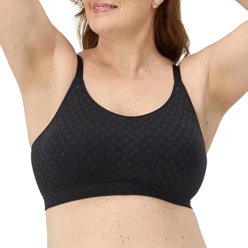 Vista 2 de PLAYTEX Women's Smoothing Full Coverage Wireless Bra Us4p31, 2-Pack, Sizes S-3x, M+-XL+