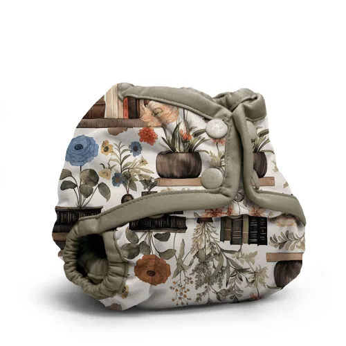 Vista 13 de Kanga Care Rumparooz - Funda de tela reutilizable con refuerzo de doble pierna, tamaño único, Aplix Quinn de 6 a 35 libras