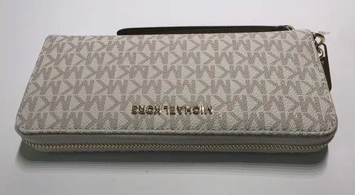 Vista 2 de MICHAEL Michael Kors Jet Set Cartera Continental de viaje con gancho para monedero Michael Kors