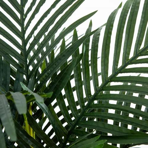 Vista 7 de Palmera de areca artificial de caña de oro Nearly Natural
