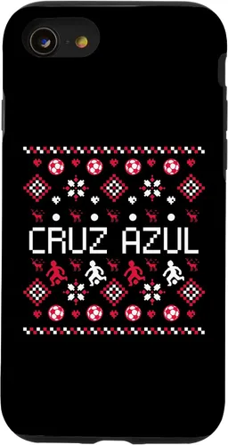 Vista 13 de iPhone 15 Cruz Azul - Funda de Navidad