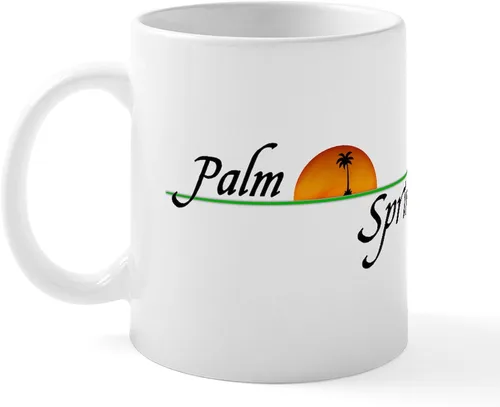 Vista 64 de CafePress Taza de café de cerámica de 11 oz (11.0 fl oz) de San Francisco Blanco - Taza San Francisco