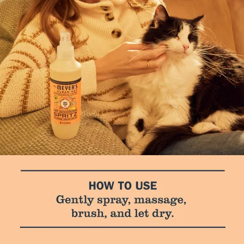 Vista 15 de MRS. MEYER'S Clean Day - Spray desodorizante para gatos, aroma dulce de manzanilla, 8 onzas