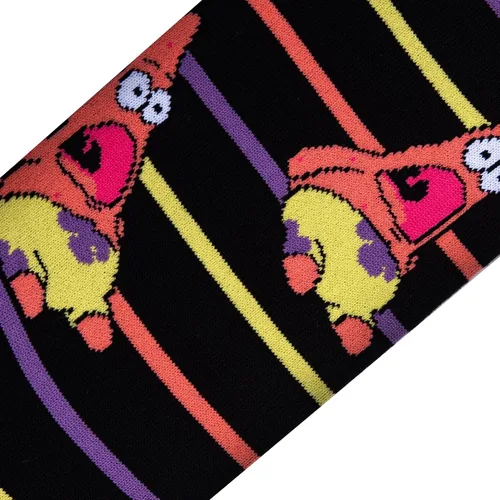 Vista 4 de Cool Socks calcetines unisex, de Nickelodeon, SpongeBob SquarePants, caricaturas, diversión de la década del noventa