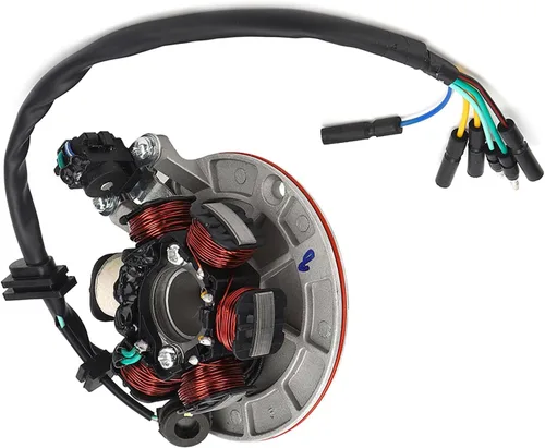 Vista 8 de Placa de estator Magneto para motores de arranque seleccionados, pieza de repuesto del sistema de encendido para motocross, pit bike trail bike