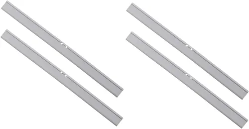 Vista 10 de Zerodeko Limpiaparabrisas Home 2pcs Reemplazo de la tira del limpiaparabrisas de cristal para la limpieza del hogar