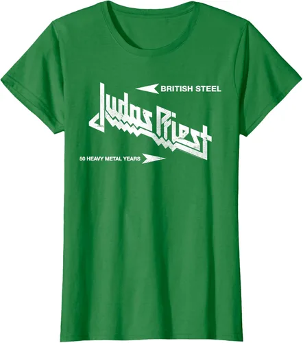 Vista 21 de Judas Priest Camiseta British Steel Negro