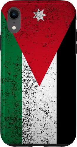 Vista 8 de iPhone 14 Grunge Jordan Flag Vintage Amman Western Asia Jordanian Gift Case