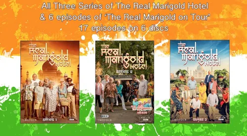 Vista 4 de The Real Marigold Hotel - Complete Series One Two Three 6-disc set DVD