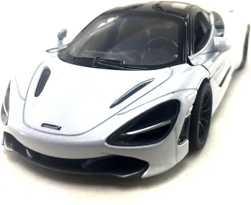 Vista 4 de KiNSMART McLaren 720s 5 pulgadas 1:36 escala de metal fundido a presión modelo de juguete súper deportivo (4 juegos)